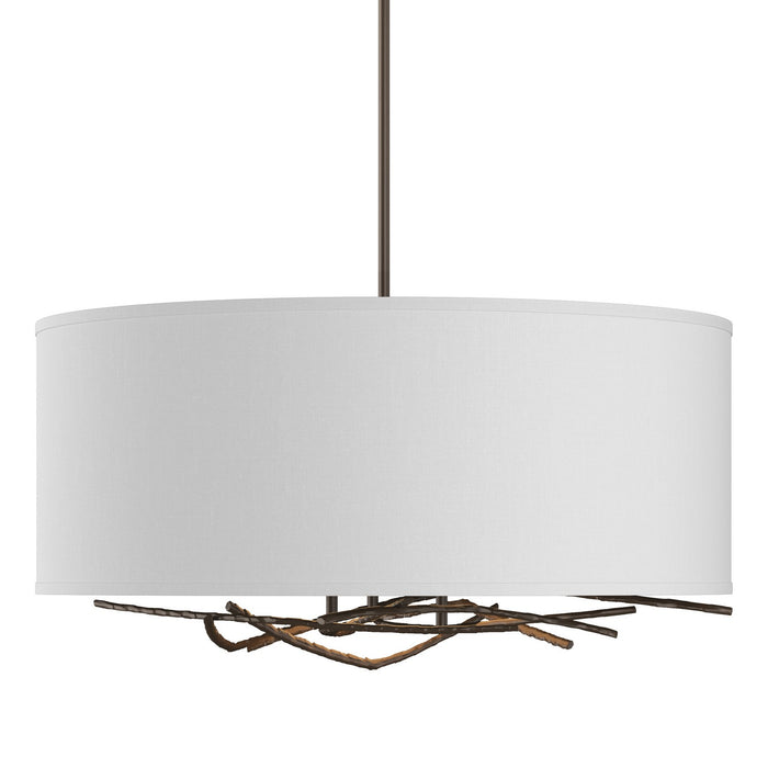 Hubbardton Forge 137665-SKT-MULT-05-SF2201 Three Light Pendant, Bronze