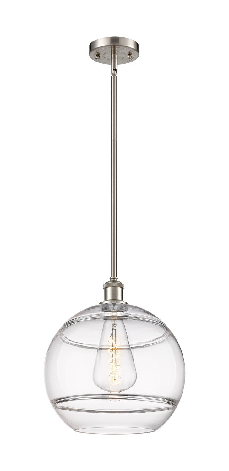 Innovations 516-1S-SN-G556-12CL One Light Mini Pendant, Brushed Satin Nickel