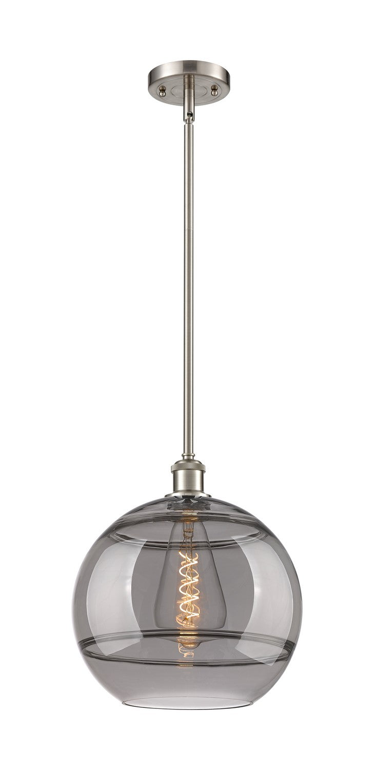 Innovations 516-1S-SN-G556-12SM One Light Mini Pendant, Brushed Satin Nickel