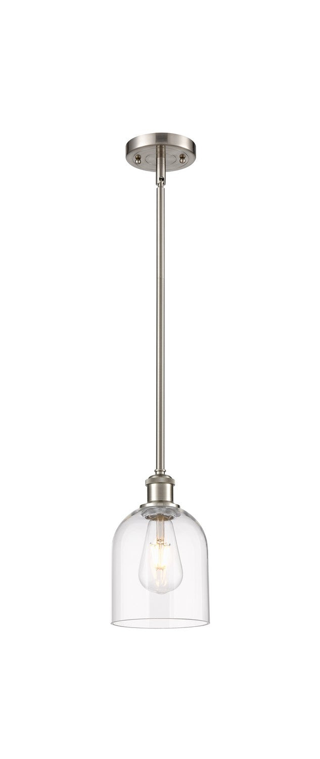 Innovations 516-1S-SN-G558-6CL One Light Mini Pendant, Brushed Satin Nickel