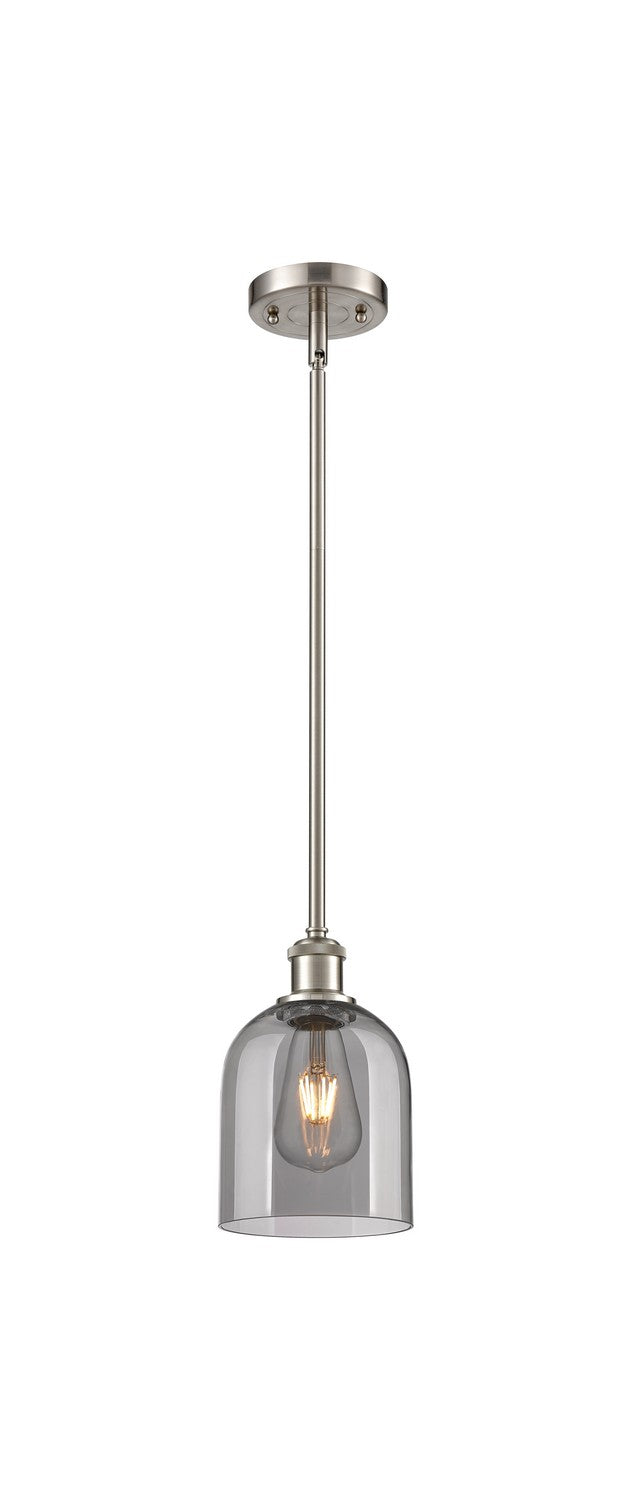 Innovations 516-1S-SN-G558-6SM One Light Mini Pendant, Brushed Satin Nickel