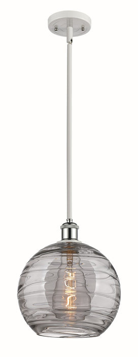 Innovations 516-1S-WPC-G1213-10SM One Light Mini Pendant, White Polished Chrome