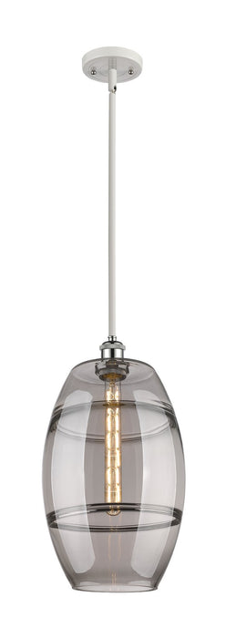 Innovations 516-1S-WPC-G557-10SM One Light Mini Pendant, White Polished Chrome