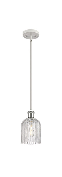 Innovations 516-1S-WPC-G559-5CL One Light Mini Pendant, White Polished Chrome