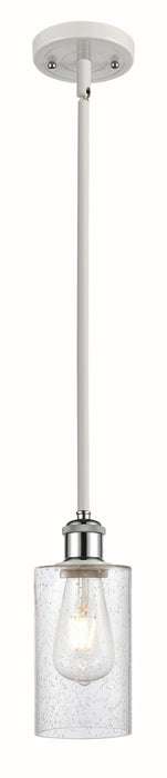 Innovations 516-1S-WPC-G804 One Light Mini Pendant, White Polished Chrome