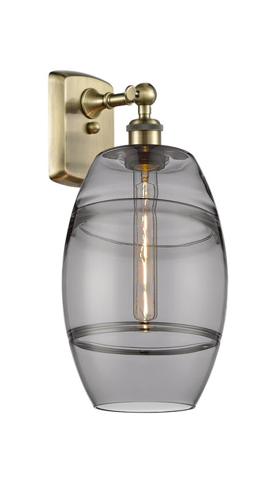 Innovations 516-1W-AB-G557-8SM One Light Wall Sconce, Antique Brass
