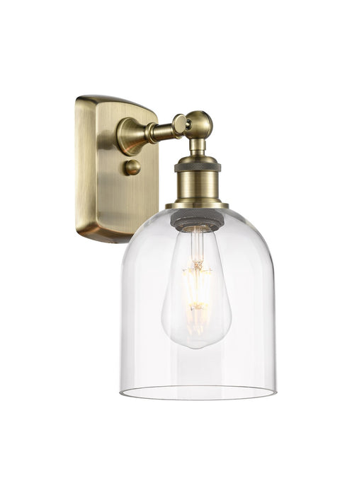 Innovations 516-1W-AB-G558-6CL One Light Wall Sconce, Antique Brass