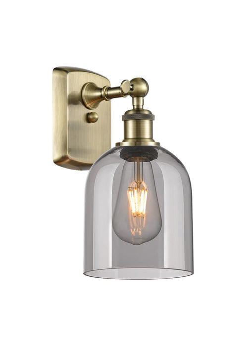 Innovations 516-1W-AB-G558-6SM One Light Wall Sconce, Antique Brass
