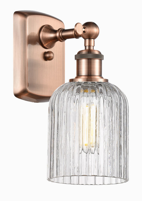 Innovations 516-1W-AC-G559-5CL One Light Wall Sconce, Antique Copper