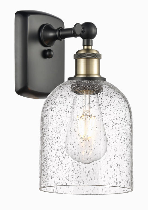 Innovations 516-1W-BAB-G558-6SDY One Light Wall Sconce, Black Antique Brass
