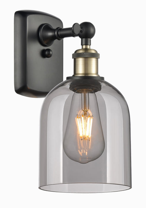 Innovations 516-1W-BAB-G558-6SM One Light Wall Sconce, Black Antique Brass