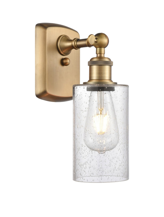 Innovations 516-1W-BB-G804 One Light Wall Sconce, Brushed Brass