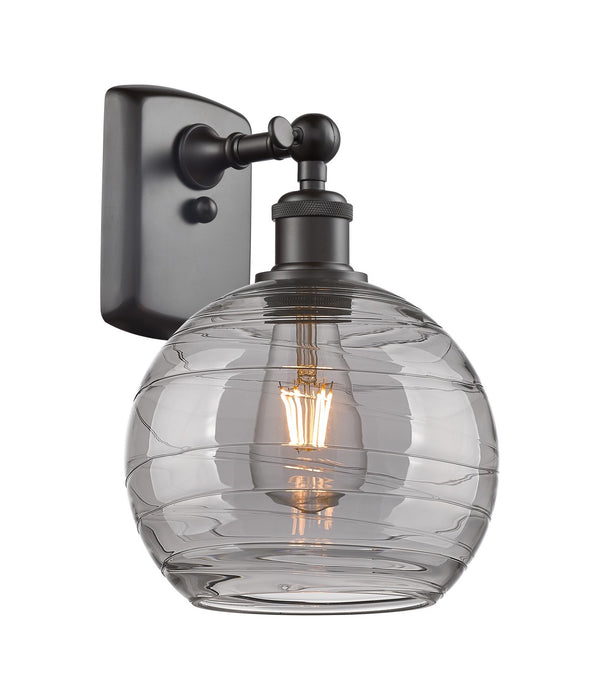 Innovations 516-1W-OB-G1213-8SM One Light Wall Sconce, Oil Rubbed Bronze