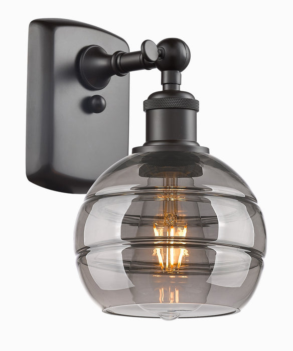 Innovations 516-1W-OB-G556-6SM One Light Wall Sconce, Oil Rubbed Bronze