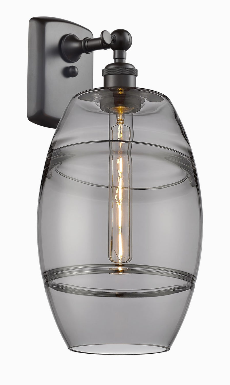 Innovations 516-1W-OB-G557-8SM One Light Wall Sconce, Oil Rubbed Bronze