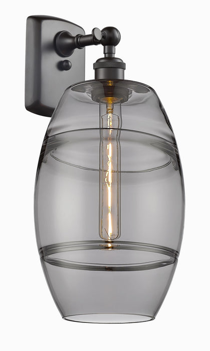 Innovations 516-1W-OB-G557-8SM One Light Wall Sconce, Oil Rubbed Bronze