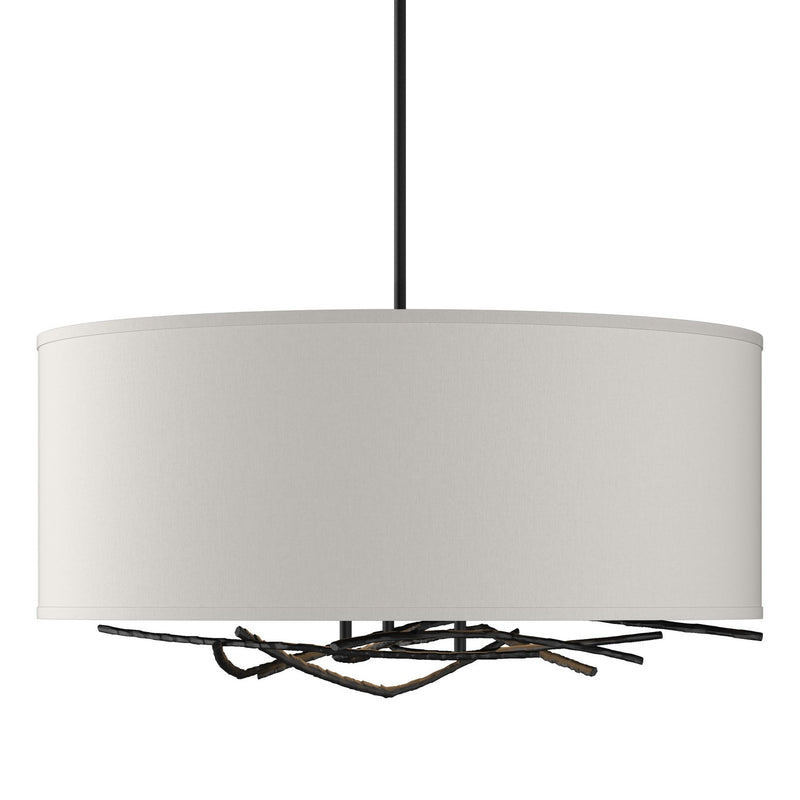 Hubbardton Forge 137665-SKT-MULT-10-SE2201 Three Light Pendant, Black
