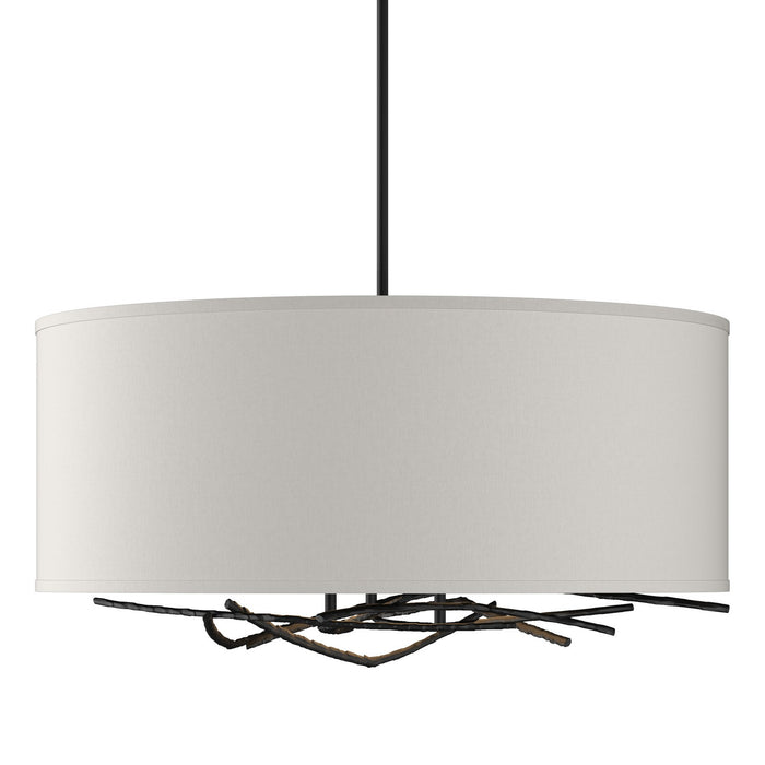 Hubbardton Forge 137665-SKT-MULT-10-SE2201 Three Light Pendant, Black