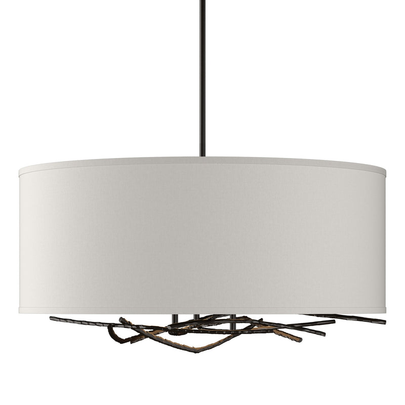 Hubbardton Forge 137665-SKT-MULT-14-SE2201 Three Light Pendant, Oil Rubbed Bronze