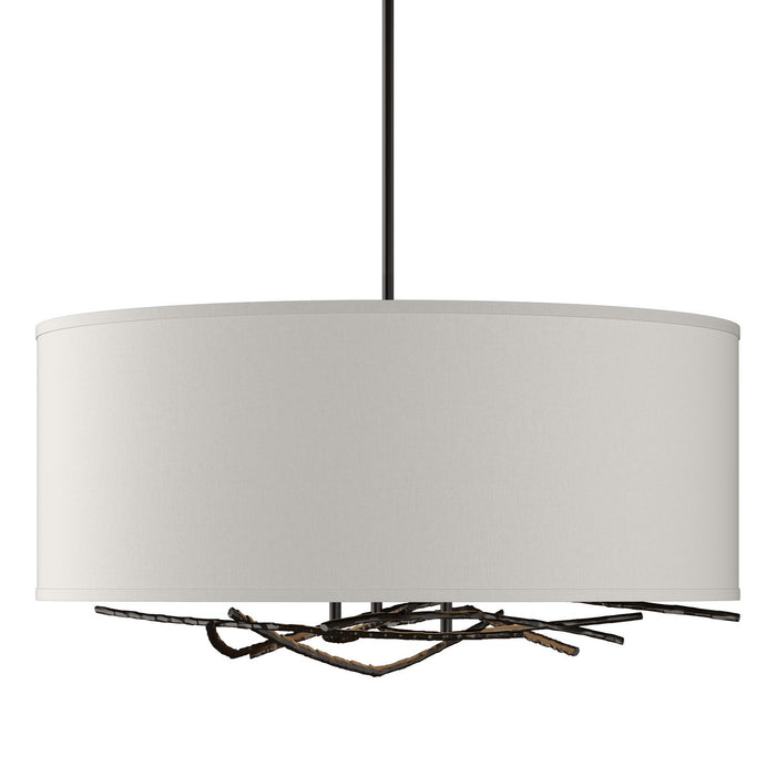 Hubbardton Forge 137665-SKT-MULT-14-SE2201 Three Light Pendant, Oil Rubbed Bronze