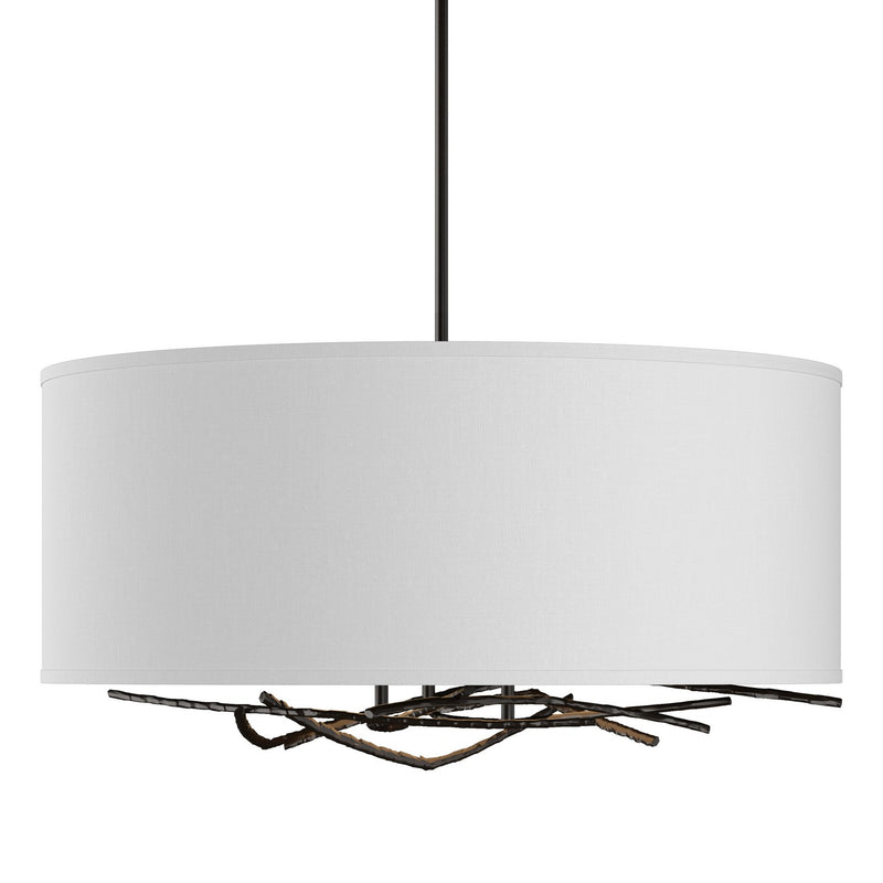 Hubbardton Forge 137665-SKT-MULT-14-SF2201 Three Light Pendant, Oil Rubbed Bronze