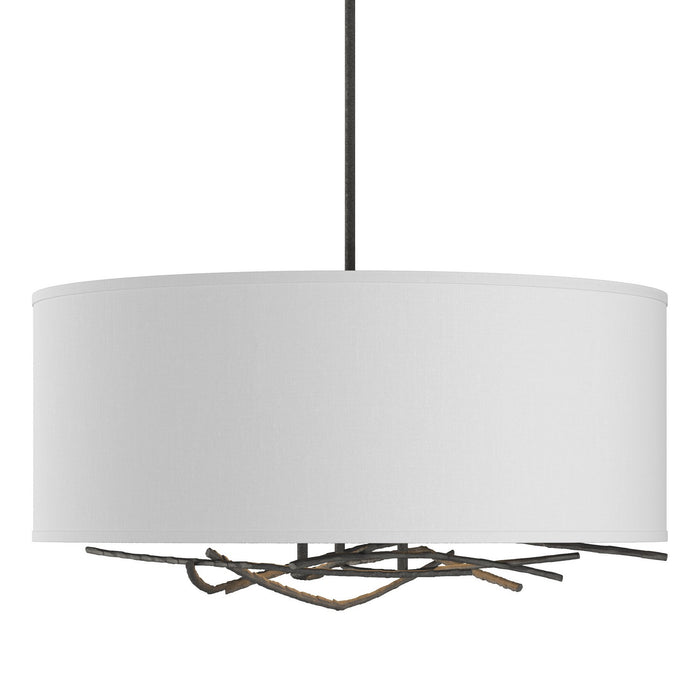 Hubbardton Forge 137665-SKT-MULT-20-SF2201 Three Light Pendant, Natural Iron