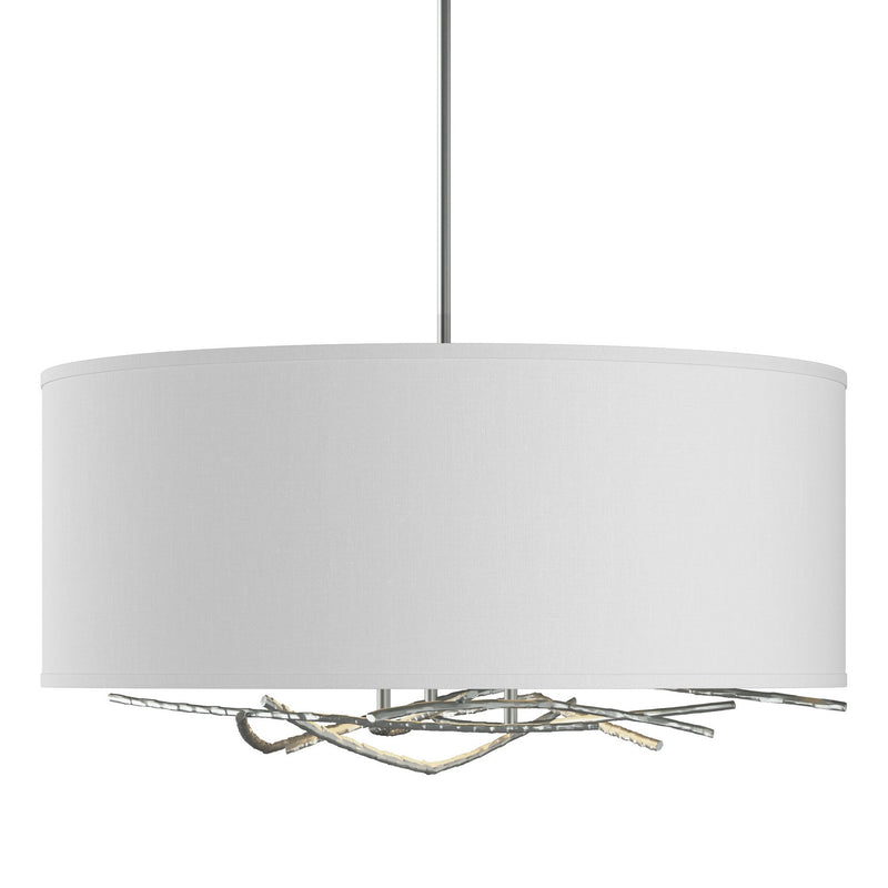 Hubbardton Forge 137665-SKT-MULT-82-SF2201 Three Light Pendant, Vintage Platinum