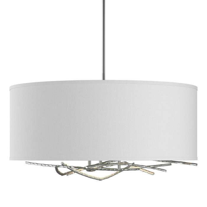 Hubbardton Forge 137665-SKT-MULT-82-SF2201 Three Light Pendant, Vintage Platinum