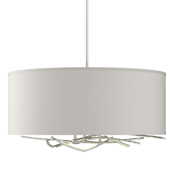 Hubbardton Forge 137665-SKT-MULT-85-SE2201 Three Light Pendant, Sterling