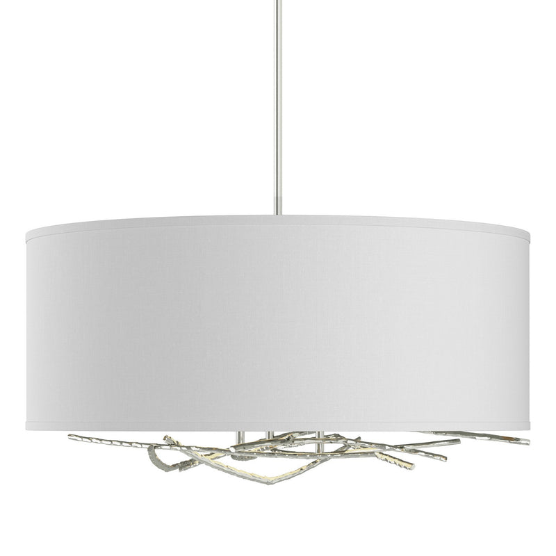 Hubbardton Forge 137665-SKT-MULT-85-SF2201 Three Light Pendant, Sterling