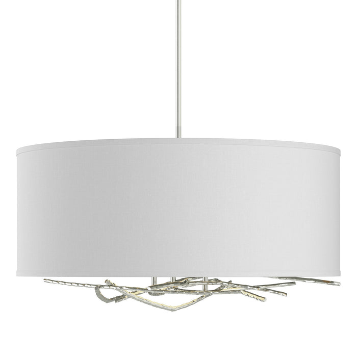 Hubbardton Forge 137665-SKT-MULT-85-SF2201 Three Light Pendant, Sterling