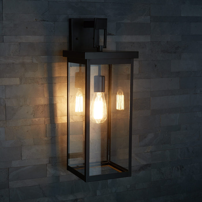 Millennium 2602-PBK One Light Outdoor Wall Sconce, Powder Coated Black