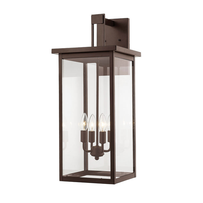 Millennium 2603-PBZ Four Light Outdoor Wall Sconce, Powder Coated Bronze