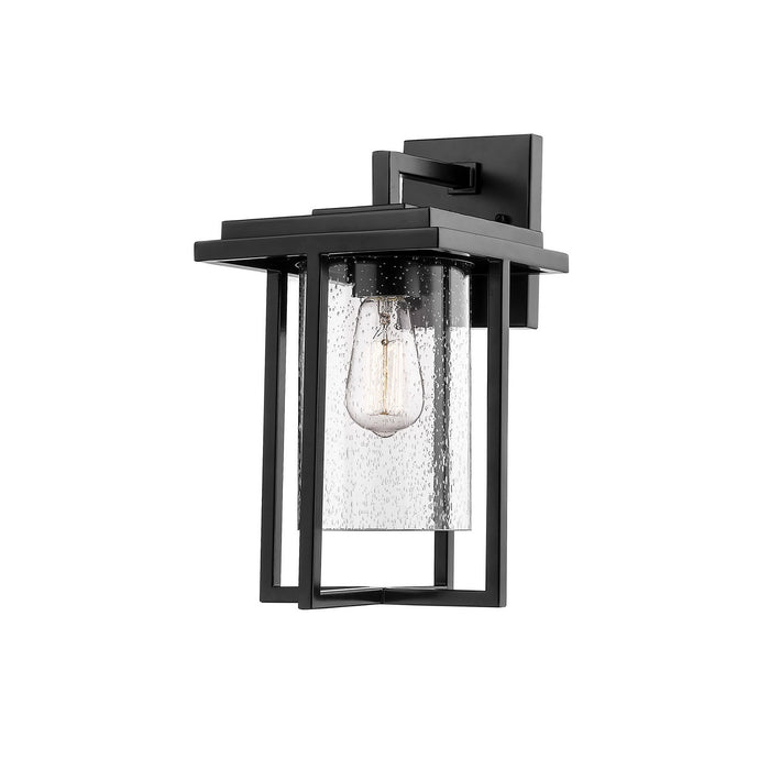 Millennium 2621-PBK One Light Outdoor Wall Sconce, Powder Coated Black