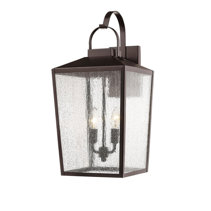 Millennium 2653-PBZ Two Light Outdoor Wall Sconce, Powder Coated Bronze