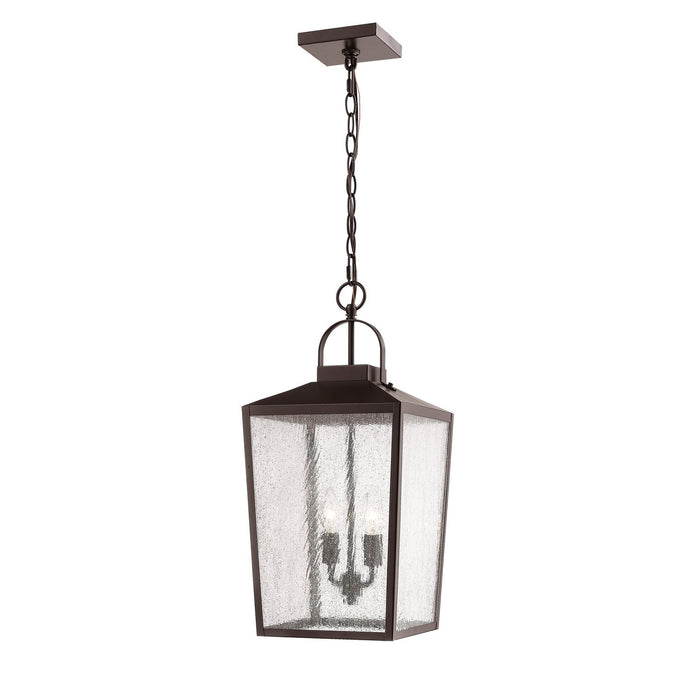 Millennium 2655-PBZ Two Light Outdoor Hanging Lantern, Powder Coated Bronze