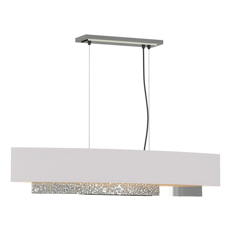 Hubbardton Forge 137675-SKT-STND-85-SE4279 Four Light Pendant, Sterling