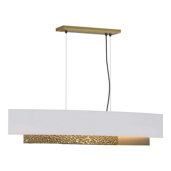 Hubbardton Forge 137675-SKT-STND-86-SF4279 Four Light Pendant, Modern Brass