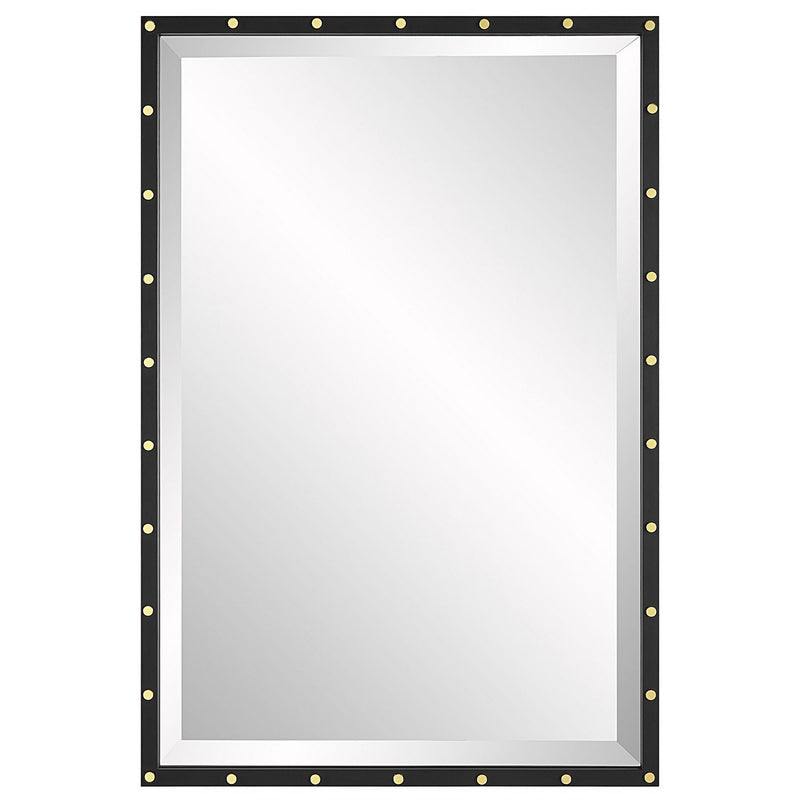 Uttermost 09935 Mirror, Matte Black