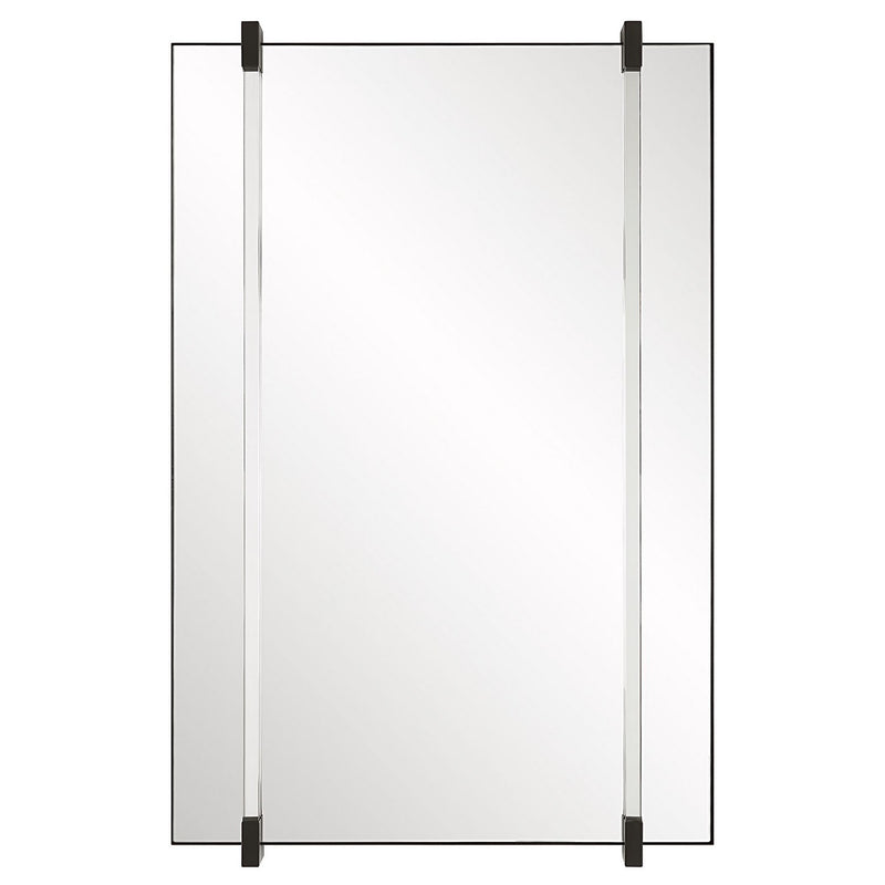 Uttermost 09937 Mirror, Matte Black