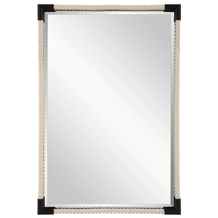 Uttermost 09942 Mirror, Matte Black