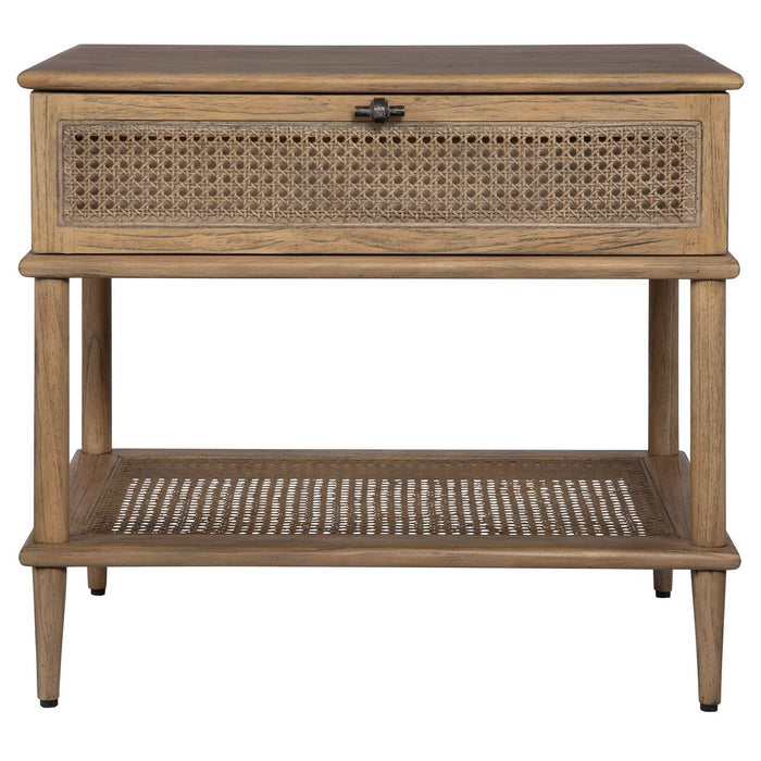 Uttermost 22917 Side Table, Dark Gunmetal