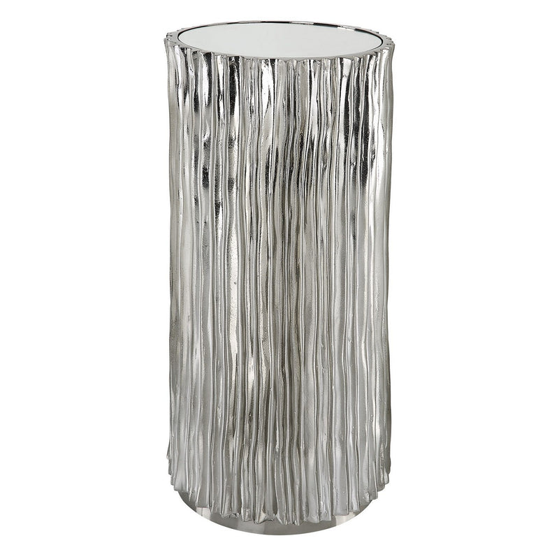 Uttermost 22950 Drink Table, Polished Dark Nickel
