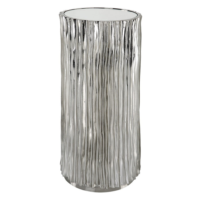 Uttermost 22950 Drink Table, Polished Dark Nickel