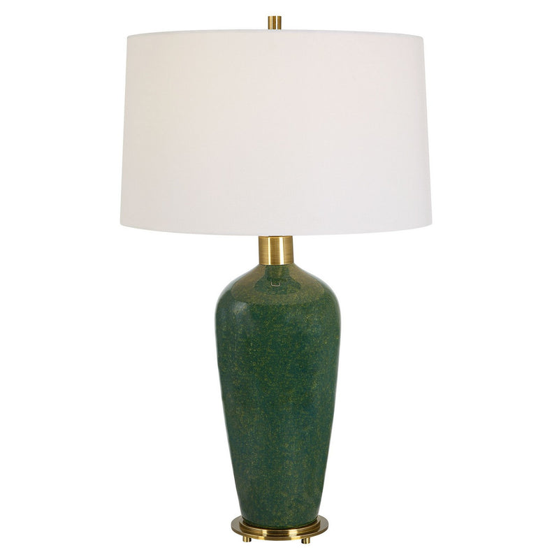 Uttermost 30226 One Light Table Lamp, Antiqued Brass
