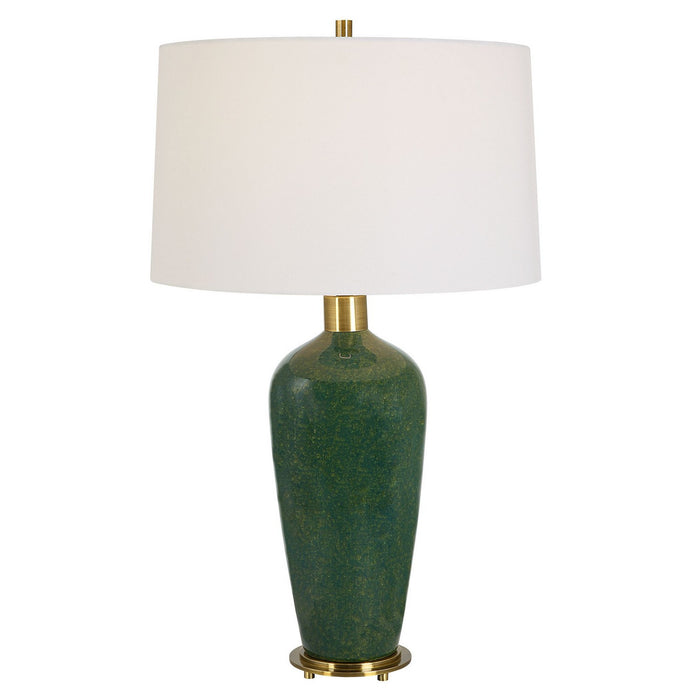 Uttermost 30226 One Light Table Lamp, Antiqued Brass