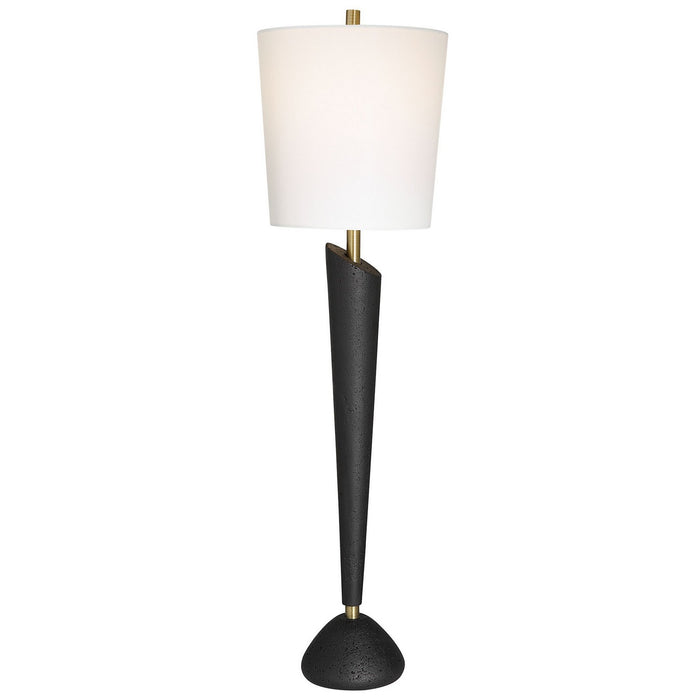 Uttermost 30234-1 One Light Buffet Lamp, Antiqued Brass