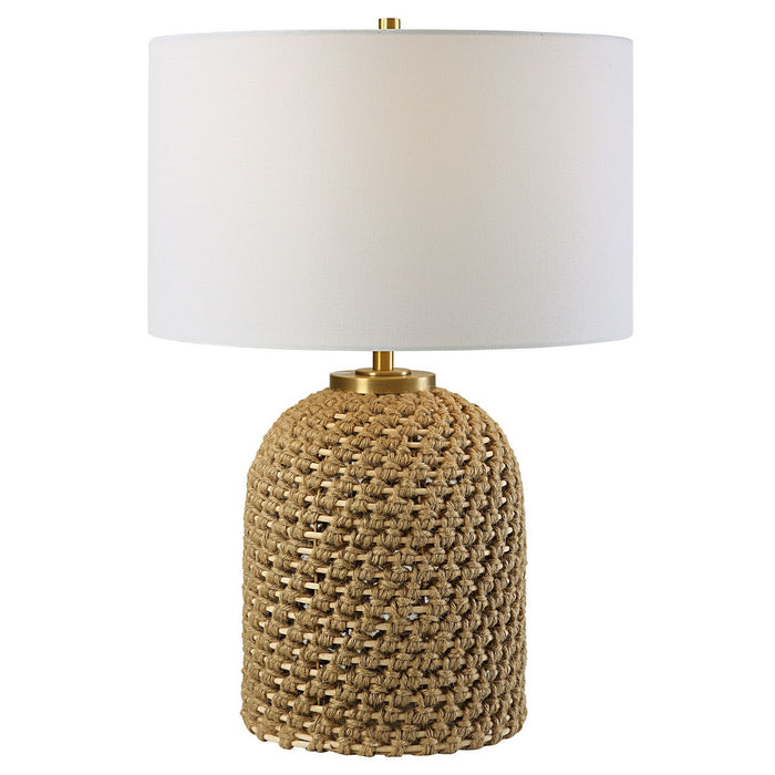 Uttermost 30243 One Light Table Lamp, Antiqued Brass