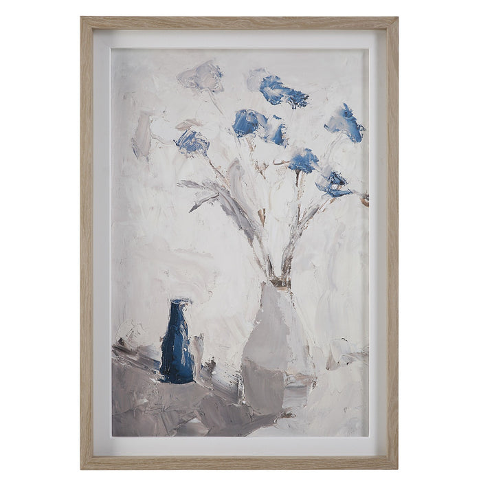 Uttermost 32287 Print, Blue, Gray And Natural