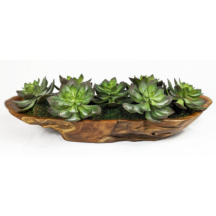 Uttermost 60205 Centerpiece, Natural Teak